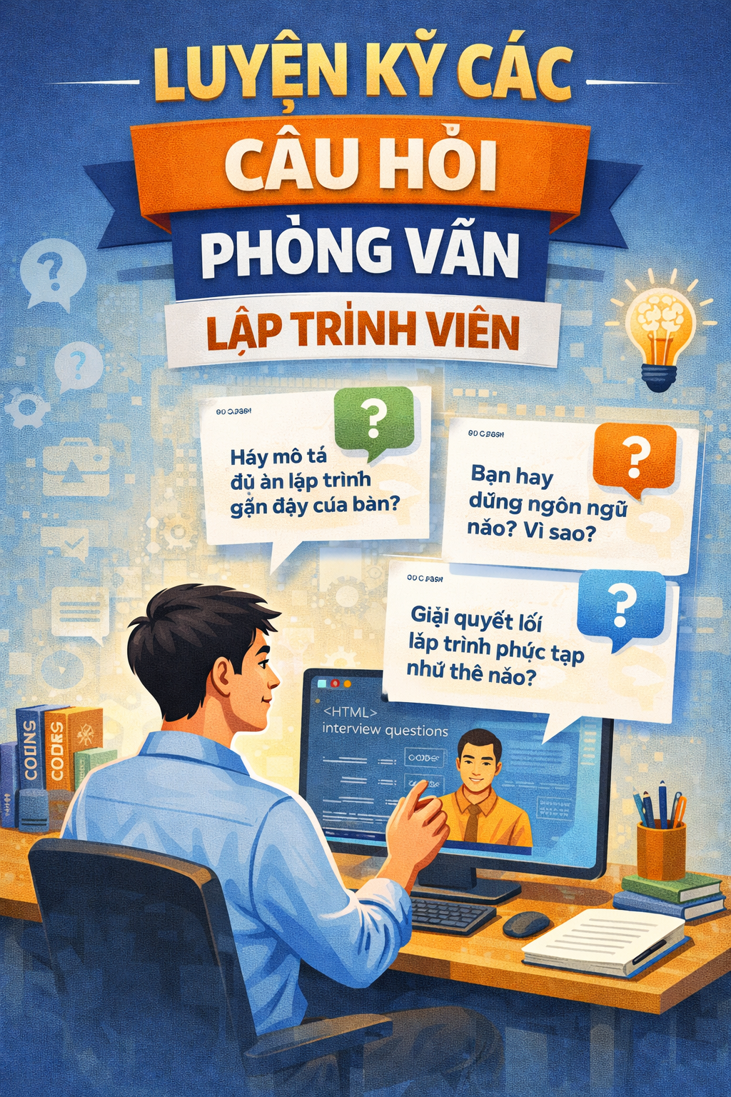 Luyện kỹ các câu hỏi phỏng vấn lập trình viên Luyện kỹ các câu hỏi phỏng vấn lập trình viên