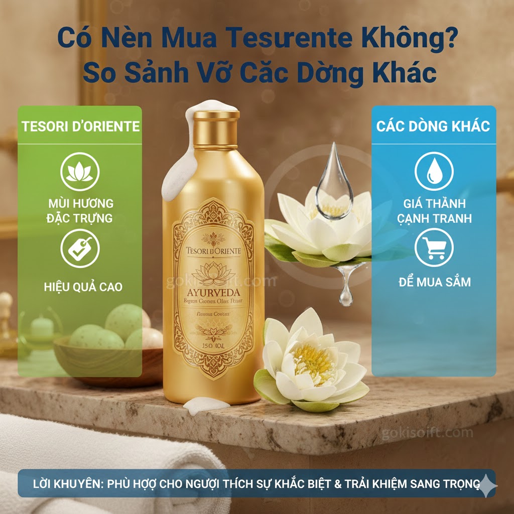 Có Nên Mua Tesori d’Oriente Không? So Sánh Với Các Dòng Khác