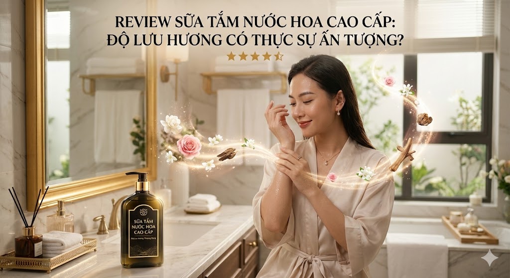 Review Sữa Tắm Nước Hoa Cao Cấp: Độ Lưu Hương Có Thực Sự Ấn Tượng?