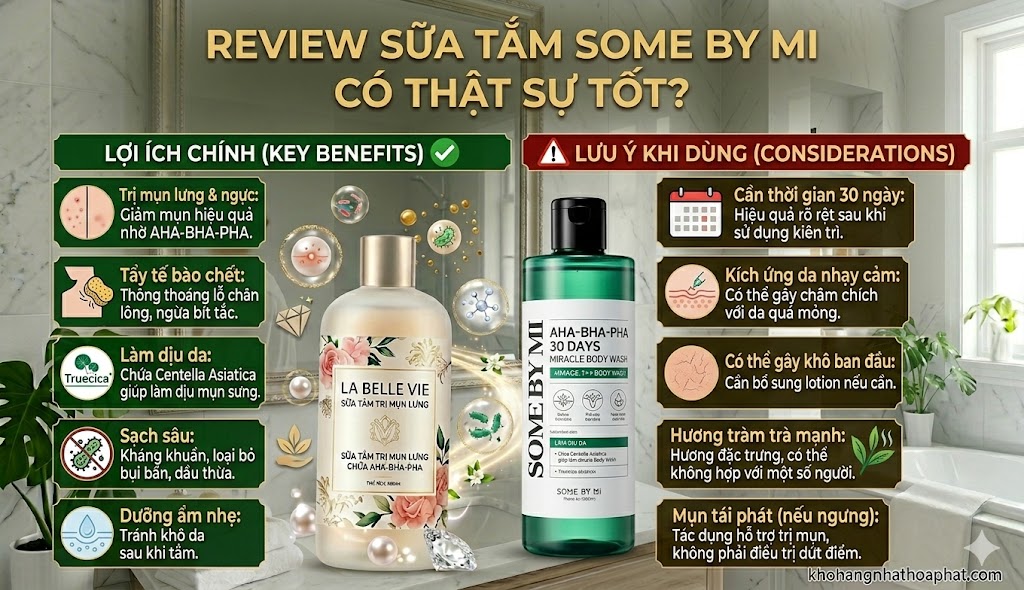 Review Sữa Tắm Some By Mi Có Thật Sự Tốt?