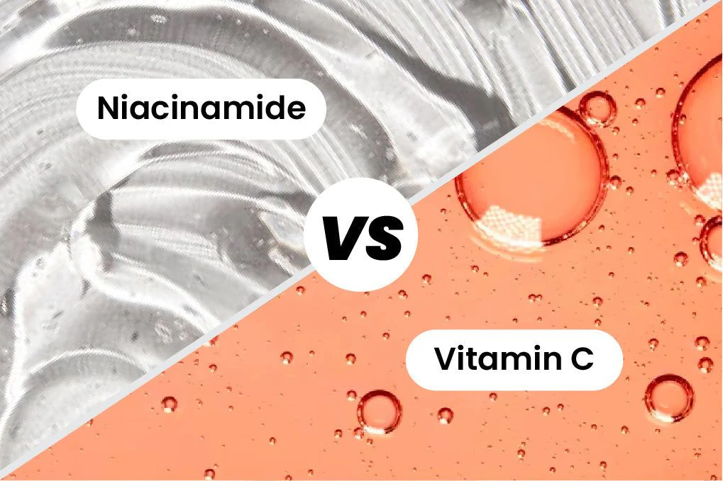 So sánh niacinamide vs vitamin c: Điểm giống và khác nhau