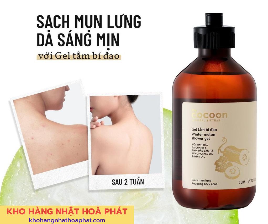 Sữa tắm trị mụn lưng hoạt động như thế nào?