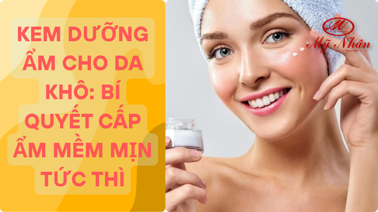 Vì Sao Da Khô Cần Kem Dưỡng Ẩm Chuyên Biệt?